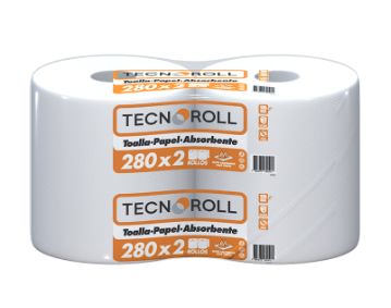 Toalla Papel 2x280 HS Tecnopapel